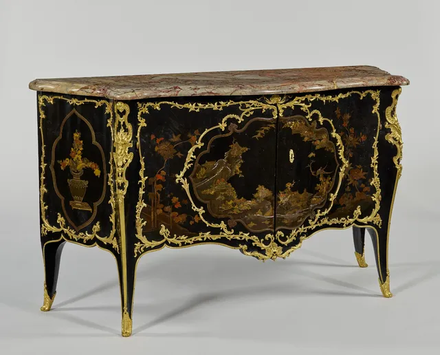 Bernard II van Risenburgh, Commode, vers 1737
