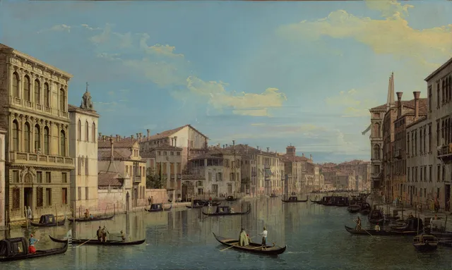 Canaletto, Le Grand Canal à Venise, vers 1738