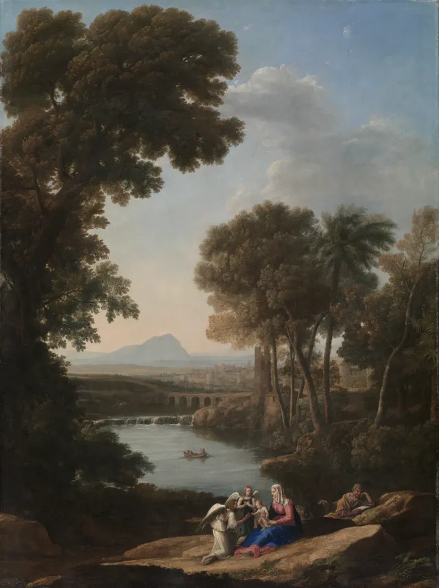 Claude Lorrain, Le Repos pendant la fuite en Égypte, début des années 1640